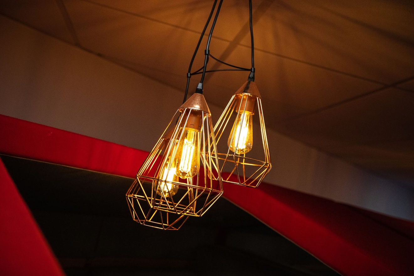 Bespoke lighting designs.