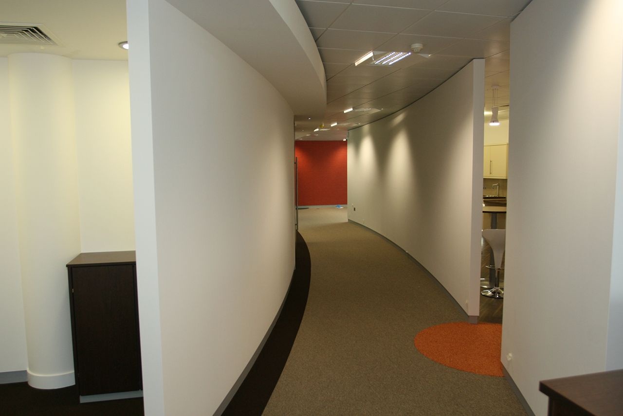 Hallway office design in oxfordshire